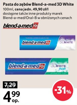 Зубная паста Bland-a-Med 3D-White