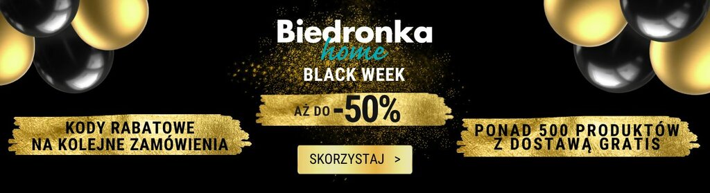 Black Week in Biedronka Home