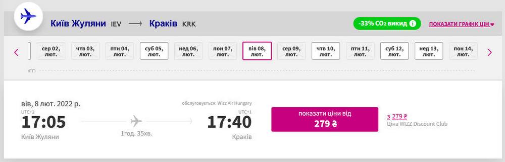 Акція від Wizz Air