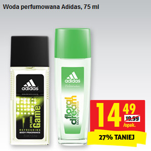 Вода парфюмированная Adidas