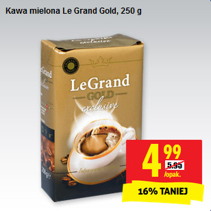 Кофе молотый Le Grand Gold