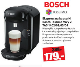 Кавоварка Bosch Tassimo Vivy 2