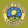 логотип торгової марки Jakość z natury Carrefour
