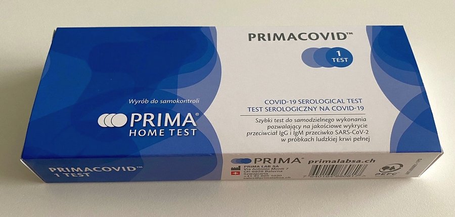 Primacovid діагностичний тест на COVID-19