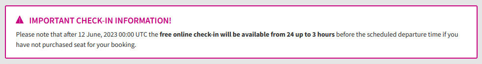 Wizz Air обмежить безкоштовний check-in