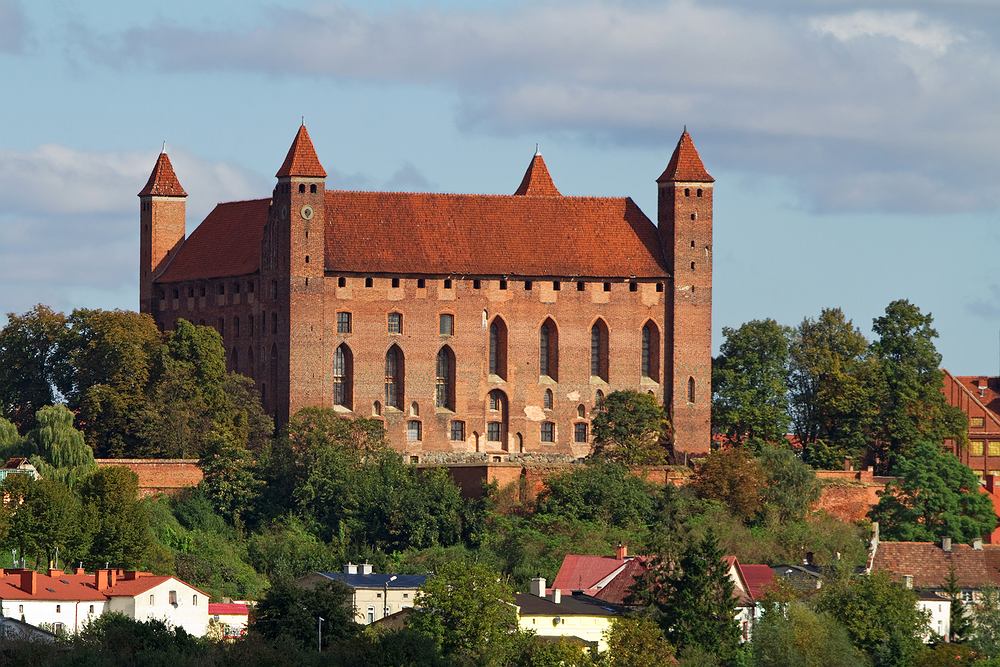 Крепость крестоносцев XIII-XIV веков в Гневе