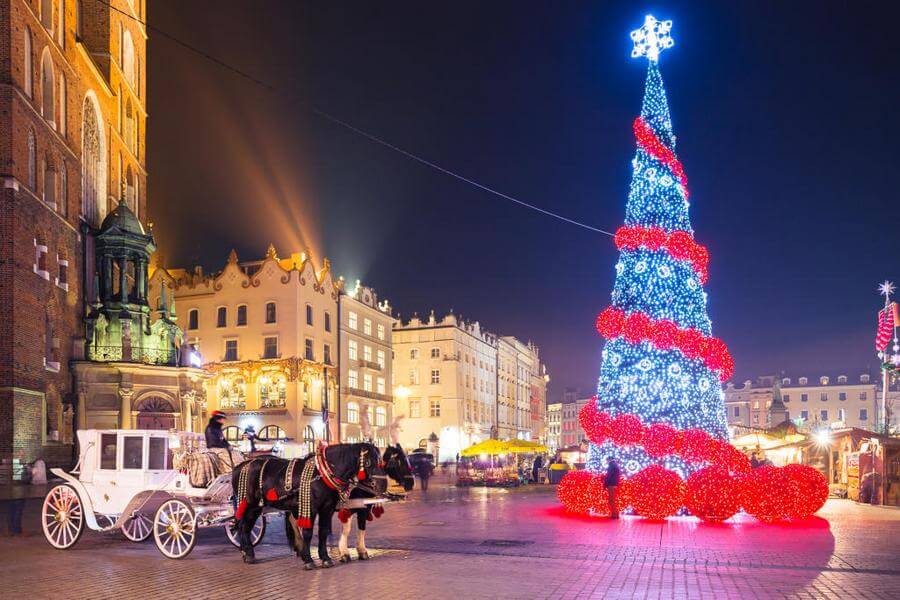 Різдвяний ярмарок у Кракові