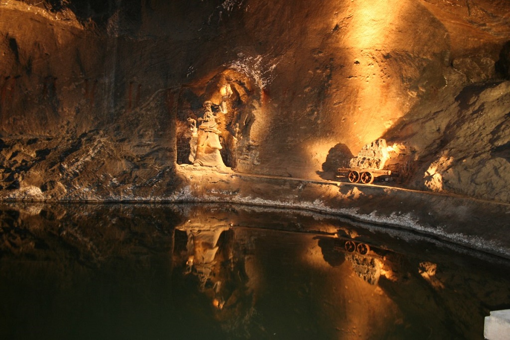 Підземне озеро у Велічці
