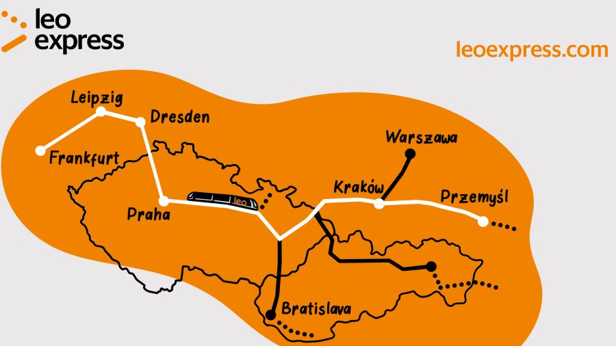 карта потягу