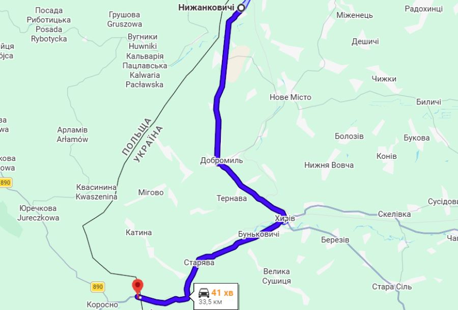 Нижанковичи – Смильница