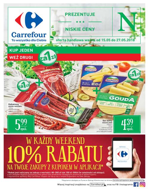 Рекламная газетка Carrefour