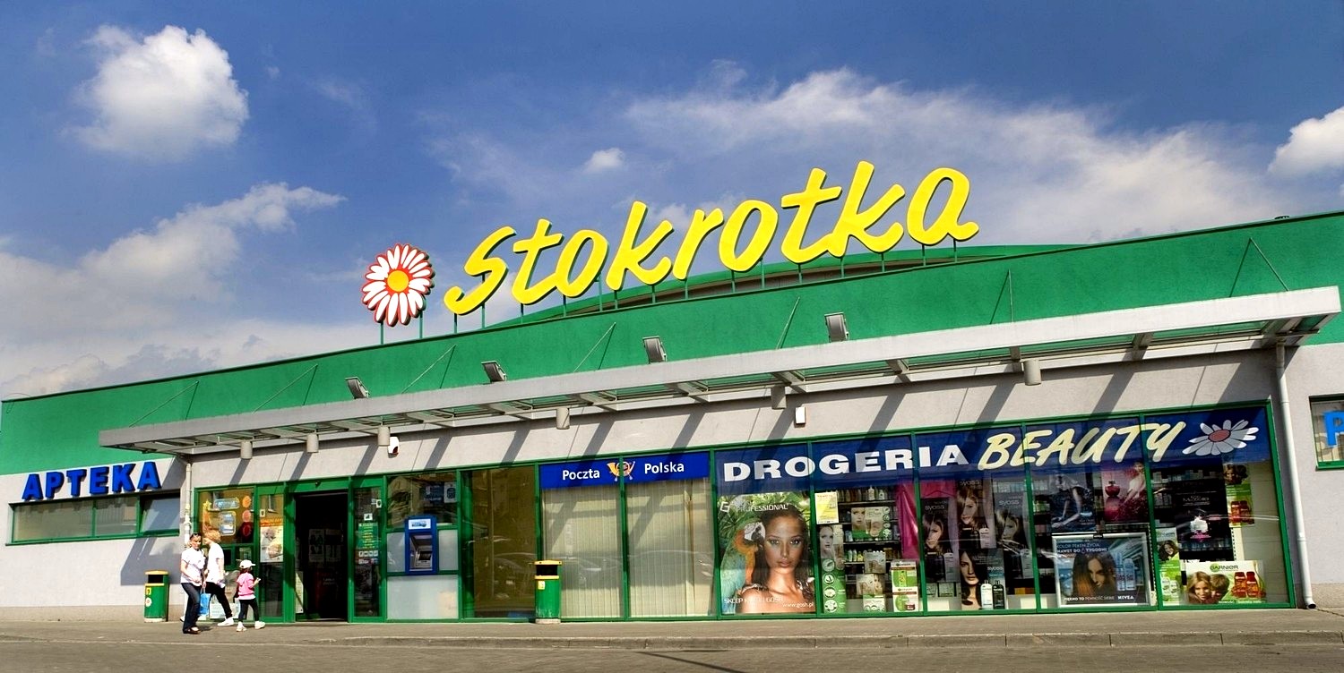 Продуктовый магазин Stokrotka в Люблине