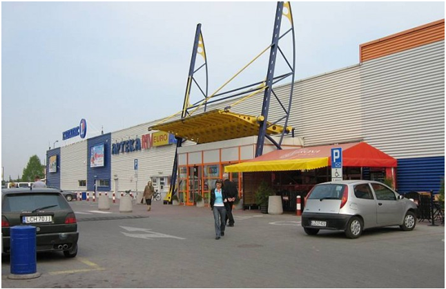 Супермаркет E.Leclerc в Замостье