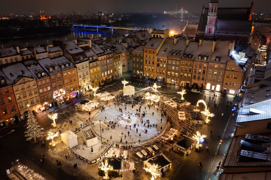 Різдвяний ярмарок у Варшаві