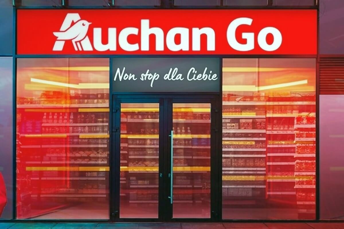 Auchan в Польше открыл свой первый магазин без касс и продавцов - Покупки в  Польше