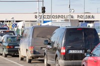 На границе с Польшей очереди и перебои в работе КПП