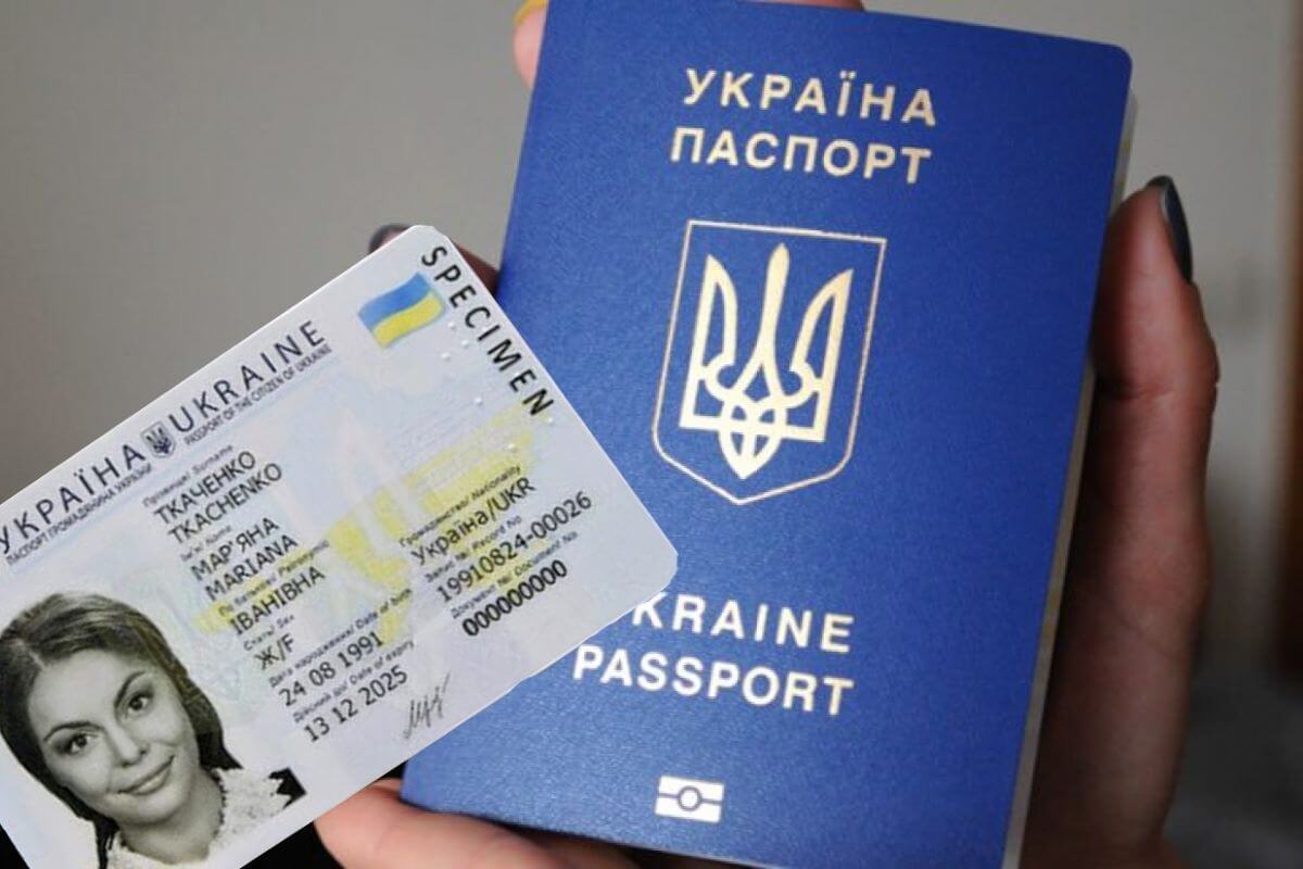 Как выглядит биометрический загранпаспорт украина фото